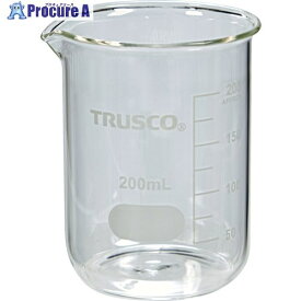 TRUSCO ガラスビーカー 200ml GB-200 1個 ▼217-9227【代引決済不可】