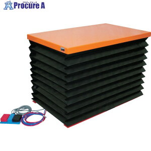 TRUSCO �e�[�u�����t�g 250kg �d��B�˂��� 100V 750X1200mm �֕��t HDL-L25712VJ-12 1�� ����256-7206