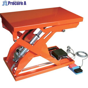 TRUSCO �e�[�u�����t�g 100kg �{���^�C�v �d��B�˂��� 100V 520×630mm HDL-L1056RT-12 1�� ����256-8765