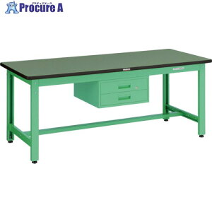 TRUSCO ���׏d��Ƒ�(800kg)GW�^ 1800X900XH740 2�i���o�t �����O�O���[���F GWR-1890F2 YG 1�� ����466-9070