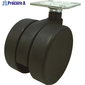 SAMSONG �y���ؔp�ԁz�f�U�C���o�փL���X�^�[�uFrog�v�� �v���[�g ���� 65mm FROG-P-65-BK 1�� ��828-0259