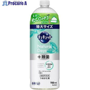 Kao LLbg Natural Days{ @?xiVgX̍ ߂p 700ml 418678 16 597-9169 ysxρz
