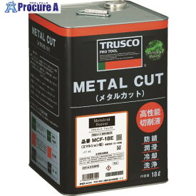 TRUSCO メタルカットフォレスト エマルション油脂型 18L MCF-11E 1缶 ▼215-6043【代引決済不可】