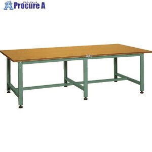 TRUSCO ���׏d��^��Ƒ�(1500kg)HWD�^ 2400X1200XH740 ��{�^�C�v �O���[���F HWD-2400 (�S�E�o���e���o��) 1�� ����241-0753