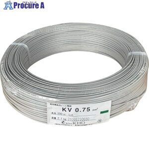 KHD KV0.75 �D 200m KV0.75SQ-06-200M 1�� ����258-0640 ���l��l����s��