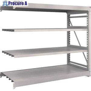 TRUSCO �X�`�[�����b�N M10�^�d�ʒI 1800X760XH1500 4�i �A�� �l�I�O���[ M10-5674B NG(�l�I�O���[) 1�� ����508-1521 ���ԏ�n��