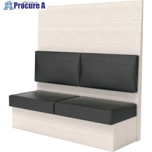 TRUSCO �~�[�e�B���O�x���`�V���O�� H1800XW1200XD575�ؖڃz���C�g ���n���U�[�u���b�N MBS64WLBK 1�� ����555-0500 �y�����s�x���ρz