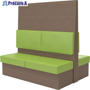 TRUSCO �~�[�e�B���O�x���`�_�u�� H1800XW1200XD1150�ؖڃ^�[�N�u���E�� ���n���U�[�O���[�� MBW64DBLGR 1�� ����557-4014 �y�����s�x���ρz