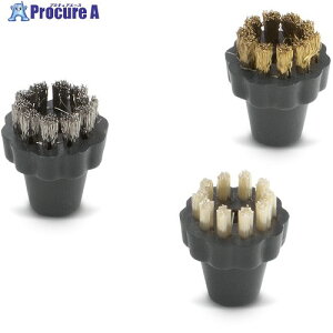 KARCHER �X�`�[���o�L���[���N���[�i�[�p�A�N�Z�T���[ �u���V�Z�b�g 2.863-011.0 1�� ����429-0274 �y�����s�x���ρz