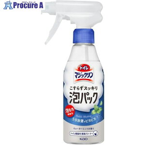 Kao トイレマジックリン こすらずスッキリ泡パック ウォーターミントの香り 本体 435965 12個 ■▼688-5804 【送料都度見積】