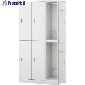 NAIKI ���b�J�[ 6�l�p GL�^ ��:�N���A�[�z���C�g/�{��:�N���A�[�z���C�g GL6M-W 1�� ����612-4513 ���l��l����s��