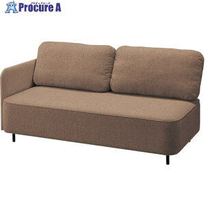 NAIKI ラウンジワークソファー(2人掛け・右肘付き) RC200型 フィナンシェ Financier RC2002SRFB-RBR 1台 ■▼665-8445 ※個人宅様送り不可