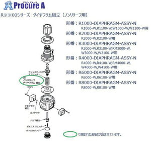 CKD F.R.L���j�b�g 4000�V���[�Y�p �_�C���t�����g�� R4000-DIAPHRAGM-ASSY-N 1�� ����688-5035�y������ϕs�z�y�����s�x���ρz