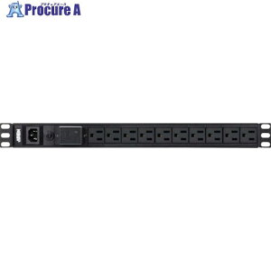 ATEN �x�[�V�b�NPDU/1U/100V/15A/NEMA�^�C�v 18�|�[�g/�T�[�W�ی��H�t�� PE0118SA 1�� ����367-0918 �y�����s�x���ρz