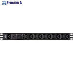 ATEN �x�[�V�b�NPDU/1U/200V/20A/IEC18�|�[�g/�T�[�W�ی��H�t�� PE0218SB 1�� ����367-0927 �y�����s�x���ρz