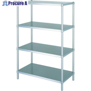 �V���R�[ �X�e�����X���b�N(�x�^�I�^�C�v)4�i RBN4�^ SUS304 1188×438×1800 RBN4-12045 (SUS304) 1�� ����459-8172 ���l��l����s��