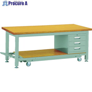 TRUSCO �d�׏d��Ƒ�ړ���(3000kg)TWC�^ 1500X750XH740 3�i���o�t �O���[���F RTWC-1500D3 (3�_���L���r�l�b�g�c�L) 1�� ����467-2704 ���ԏ�n��