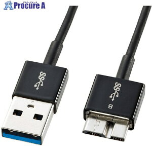 SANWA USB3.0�}�C�N���P�[�u�� KU30-AMCSS03K 1�{ ����423-4970 ���l��l����s��