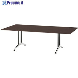 NAIKI �~�[�e�B���O�e�[�u��(�z���� KDF�^/�V��:�E�H�[���i�b�g �r:�u���b�N/W2400×D1200×H714 KDF2412A-M09 1�� ����681-3314 ���l��l����s��