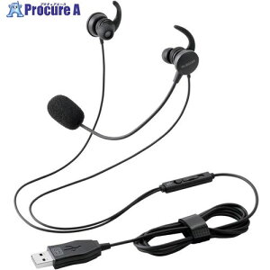 ELECOM }CNA[tCi[C[^wbhZbg  USB ubN HS-EP21SUBK 1 711-6084