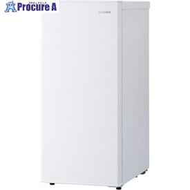 IRIS 111036 冷凍庫 64L ホワイト IUSN-S6A-W 1台 ■▼707-8353 【送料都度見積】