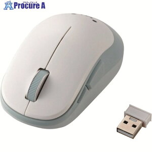 ELECOM 5�{�^��BlueLED�����}�E�X �z���C�g M-DY13DBWH 1�� ��159-7946