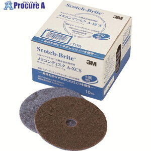 3M XRb`EuCg ^RfBXN 100X16mm #80 MCDISC XCS 100X16H 10 126-4664