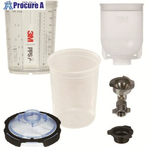 3M PPS �V���[�Y2.0 �g���C�A���L�b�g (400ml�p �A�_�v�^�[�^�C�v45�t��) 26175 1�� ��161-1224