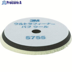 3M ウルトラフィーナ バフ ウール 5755 外径160mm (2枚入) 5755 1袋 ▼359-6907