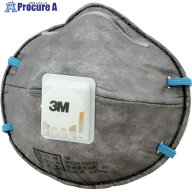 3M 活性炭入り使い捨て式防じんマスク 9913JV DS2 排気弁付き 10枚/1箱 9913JV DS2 1箱 ▼449-3826