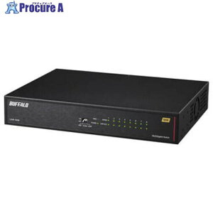BUFFALO 10GbE 8�|�[�g �X�C�b�`���OHub LXW-10G8 1�� ����708-7042 �y�����s�x���ρz