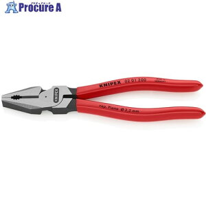 KNIPEX ���͌^�y���` �v���X�`�b�N�n���h�� 200mm 0201-200 1�� ��447-0176