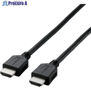 ELECOM HDMI�P�[�u�� �C�[�T�l�b�g�Ή� �G�R�p�b�P�[�W 3.0m �u���b�N CAC-HD14EL30BK 1�{ ��338-3948