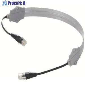 ELECOM ���ϋv�����ܗpCAT5E�����A���~�����t���b�gLAN�P�[�u��0.5m LD-VAPF/SV05 1�{ ��540-0783
