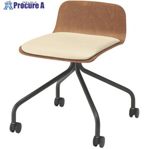 ITOKI �m�b�g���[�N���[�o�b�N�L���X�^�[�`�F�A ���p�b�h�t �w�����X�e�B�b�N�r�[�`M �r�T�e���u���b�N �E���^�����U�[ �~���L�[�z���C�g KLL-225DK-TTH8 1�r ����709-7974 �y�����s�x���ρz