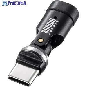 SANWA USB2.0 Type-CA_v^ 540x]E240WEubN AD-USB34CCFBK 1 709-4514 lls