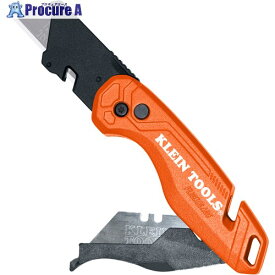 KLEIN ユーティリティナイフ 折りたたみ 替刃収納付 44303 1個 ▼704-7929