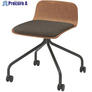 ITOKI �m�b�g���[�N�L���X�^�[�`�F�A �w�ʐF���X�e�B�b�N�r�[�`M ����400mm ���ʐF�J�V���[�u���E�� KLL-225C-TTH4 1�r ����709-6373 �y�����s�x���ρz