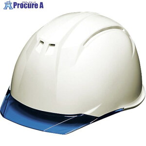 DIC 透明バイザーヘルメット AA11EVO-C KP 遮熱白/ブルー AA11EVO-C-HA6-KP-HB-W/B 1個 ■▼363-3878 【送料都度見積】