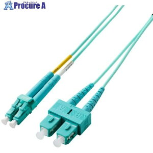 ELECOM ���t�@�C�o�[ LC-SC 2�c OM3 3m OC-LCSC2M3/3 1�{ ����701-9221