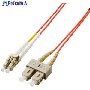ELECOM ���t�@�C�o�[ LC-SC 2�c OM2 2m OC-LCSC2M2/2 1�{ ����701-9227