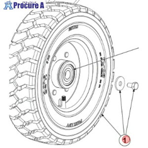 Nilfisk �t�H�[�����A�^�C���L�b�g 4.00-8 CPL KIT 1466587000 1�{ ����256-7762 �y�����s�x���ρz