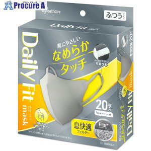 IRIS �}�X�N 206996 DAILY FIT MASK �Ȃ߂炩�^�b�` ���̂ӂ��T�C�Y 20���� �j���A���X�O���[ RN-DH20SXH 1�� ����716-7981 �y�����s�x���ρz