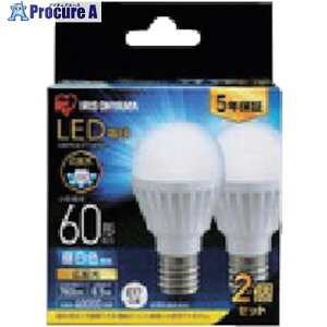 IRIS 521576 LED�d��2�Z�b�g E17�L�z���^�C�v 60�`���� �d���F LDA7N-G-E17-6T62P 1�� ��322-6568