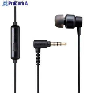 ELECOM ���m�����C���z�� �J�i���^ �}�C�N�t Fast Music ���a9.2mm�h���C�o �J�[���P�[�u�� �u���b�N EHP-CCS100CMMBK 1�� ��336-3891