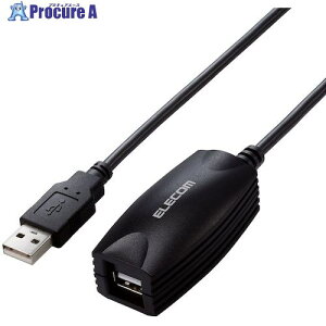 ELECOM USB2.0�P�[�u�� ���� 5m �u���b�N USB2-EXC50 1�{ ��568-4096