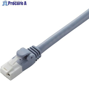 ELECOM LAN�P�[�u��/CAT6A/�ܐ܂�h�~/2m/�u���[ LD-GPAT/BU20 1�{ ��820-0227