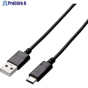 ELECOM USB�P�[�u��(�F�ؕi�EA-C) 1.0m �u���b�N MPA-AC10NBK 1�� ��859-7788