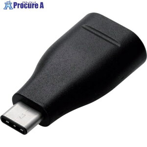 ELECOM USB3.1�A�_�v�^(Type-C-Standard-A) �u���b�N MPA-AFCMADBK 1�� ��859-7899