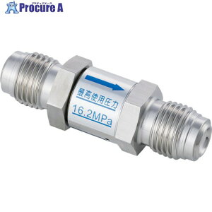 Fujikin SUS�|�����C���`���b�L�o���u_16.2MPa_FUCL-715 FUCL-715-6.35-0.7-KA 1�� ����654-1402 �y�����s�x���ρz